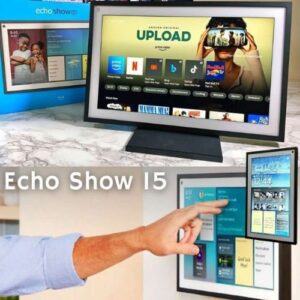 [ENCERRADA]Echo Show 15: Smart Display Full HD de 15,6" com Alexa e experiência Fire TV