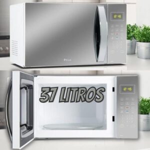 Forno Micro-ondas Philco PMO37EB 37 Litros 1400W