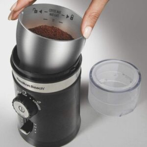 [ENCERRADA]Hamilton Beach - Moedor de Café Ajustável, 127V, Preto