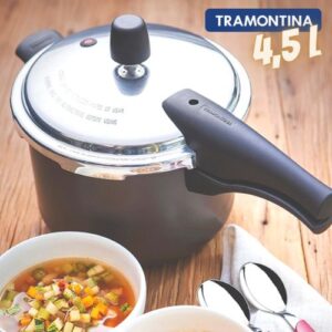 Panela de Pressão Tramontina Vancouver 4,5L Preta