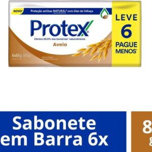 [ENCERRADA] Protex Sabonete em Barra Aveia 85G, 6 Unidades