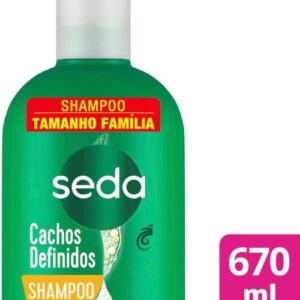 [ENCERRADA] Seda Shampoo Cachos Definidos Frasco 670ml Tamanho Família