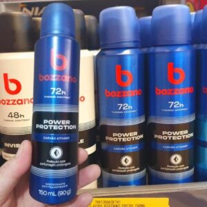[ENCERRADA] Desodorante Aerossol Antitranspirante Masculino Bozzano Power Protection 150ml