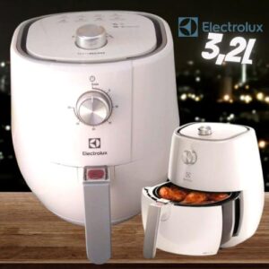 Fritadeira Elétrica sem oleo Electrolux Airfryer 3,2L - 1400W EAF11 branca