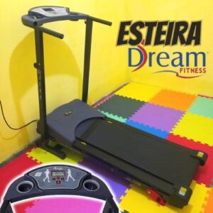 [ENCERRADA] Dream Fitness DR 1600, Esteira Unisex Adult, Cinza/Preto, Único