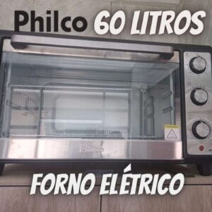 [ENCERRADA] Forno Elétrico, Pfe60i, 60L, Prata, Philco