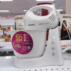 Batedeira Prática Mondial, 110V, Branco, 400W - B-44-W