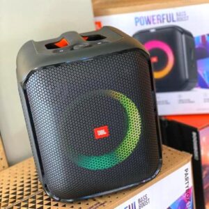 Caixa de Som JBL Partybox Encore Essential, 100W RMS, Bluetooth, LED, Preto