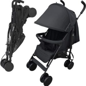 Carrinho De Passeio Para Bebê Park Até 15kgs Preto - Voyage