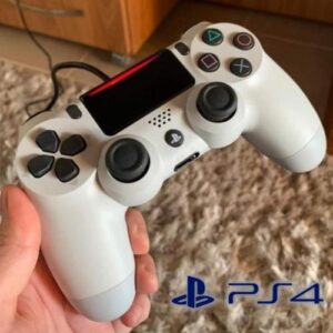 Controle Dualshock 4 - PlayStation 4 - Branco Glacial