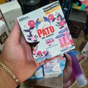 Desodorizador Pato Gel Adesivo 2 Refis Edição Limitada Primavera 12 Discos, Peso: 0.13 kilograms