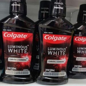 Enxaguante Bucal Colgate Luminous White Carvão 500ml