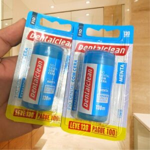 Fio Dental Leve 130 Metros Pague 100M. Expansivo, Dentalclean