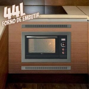 Forno Elétrico Fischer Gratinatto Embutir 44L New Inox