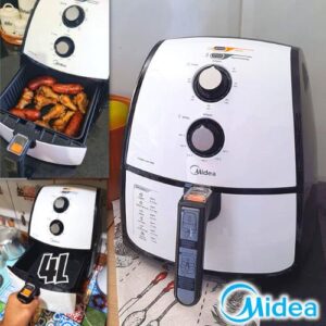 [ENCERRADA] Fritadeira Airfryer Sem Óleo, 4L, Branco, Midea