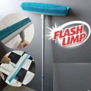 Vassoura emborrachada Multiuso 2 em 1 , FLP6132, Flash Limp