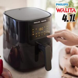 Airfryer Digital Série 3000 Philips Walita Preta, 0.8Kg de capacidade útil, 220V, 1400W - RI9252/90