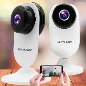 Câmera Interna Inteligente Full HD Wi-Fi Multilaser Liv - SE241