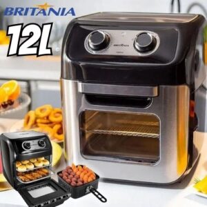 Fritadeira Air Fryer Britnia Oven 12 Litros 1800w - 127V, Modelo: BFR2300P