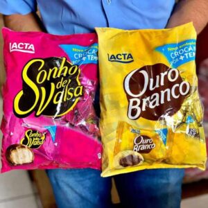 Chocolate Sonho de Valsa ou Ouro branco Pacote 1Kg