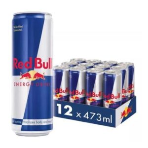 Energético Red Bull Energy Drink, 473 ml (12 latas)