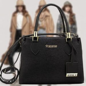 Bolsa Lorena Feminina de De Mão e Transversal C/ 2 Zíperes Nexstar