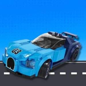 Brinquedo de Encaixe Carro Venon 3 e Potenza Com 139 pecas Polibrinq - BK008