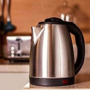 Agratto - Chaleira Elétrica, 127v, Preto/Inox