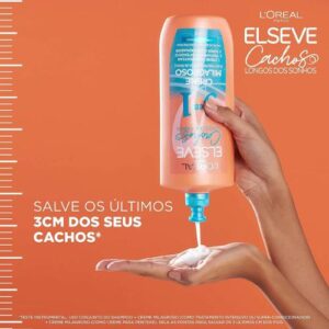 Creme Milagroso 3 em 1 L'Oréal Paris Elseve Cachos Longos dos Sonhos, 500ml