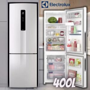 Geladeira Electrolux Frost Free 400L Inverse com AutoSense Branca (DB44)