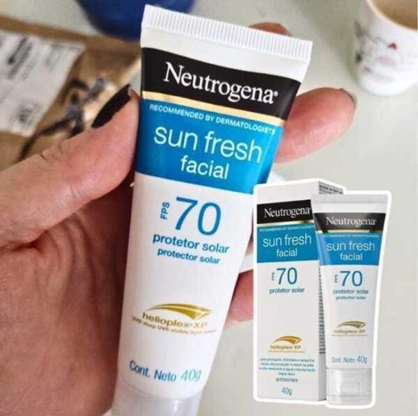 Neutrogena Sun Fresh Protetor Solar Facial FPS 70, 40g
