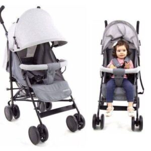 Carrinho de Bebê Hobby Cosco, Cinza Mescla