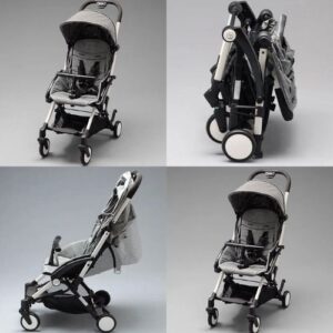 Carrinho de Bebê Up!, Burigotto, Cinza, Até 15 kg
