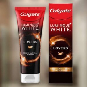Creme Dental Clareador Colgate Luminous White Lovers Manchas de Café 70g