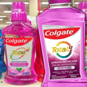Enxaguante Bucal Colgate Total 12 Gengiva Reforçada/Anti Tartar 500ml