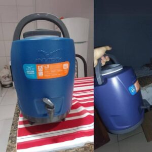 Botijão Térmico 9 Litros Azul Royal