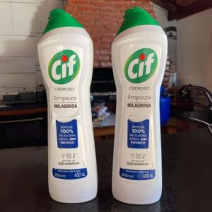 Cif Cremoso Limpeza Milagrosa Remove 100% Da Sujeira 450 Ml
