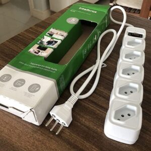 Filtro de Linha com 5 Tomadas EPE 205 Branco Intelbras