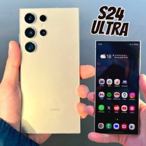 [ENCERRADA]Smartphone Samsung Galaxy S24 Ultra, Galaxy AI, Selfie de 12MP, Tela de 6.8" 1-120Hz, 512GB, 12GB RAM - Titânio Creme