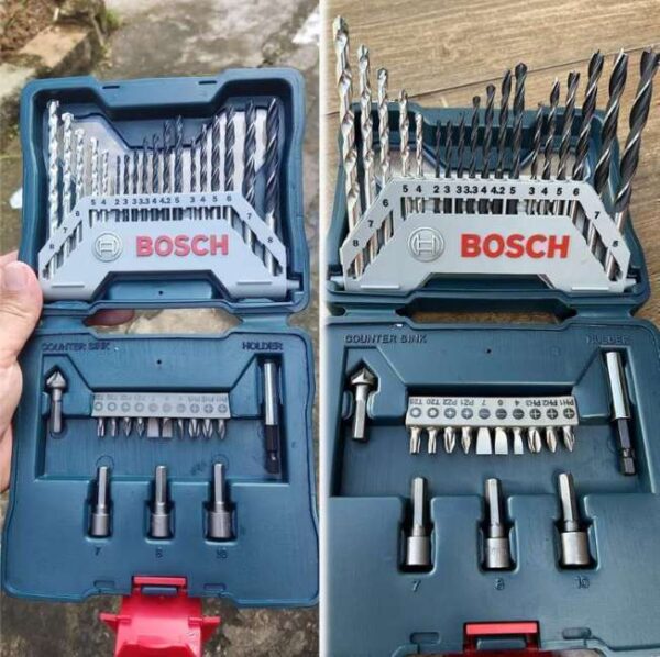 Jogo de Brocas e Bits Bosch X-line 33 Peças