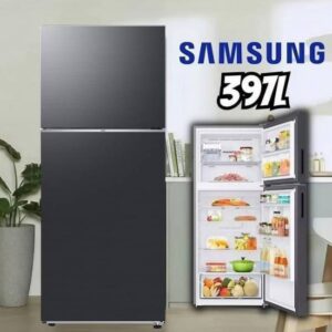 Samsung Geladeira Duplex Evolution SmartThings RT38 391L Bivolt Black Inox