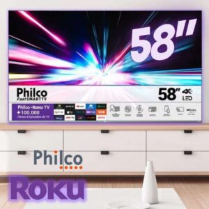 Smart TV Philco PTV58G7UR2CSBL 58” 4K Led Dolby Audio