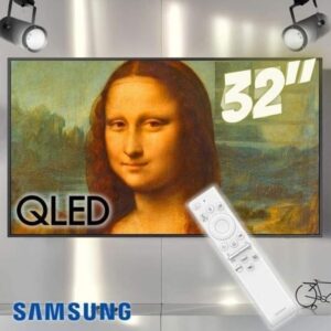 Samsung Smart TV QLED 32" Full HD QN32LS03C , Gaming Hub, Tela Matte, Modo Arte, Suporte de parede incluso