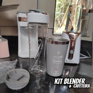 Kit Cadence Dream Rosé Gold - Blender e Cafeteira
