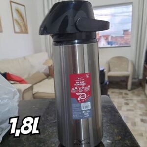 Garrafa Térmica Air Pot Slim Inox 1,8L Invicta