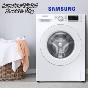 Lavadora Digital Inverter Samsung WW11T Branca 11kg
