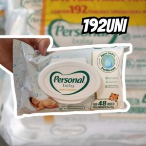 Personal Toalha Umedecida Baby Puro Cuidado Promopack, 192 unidades