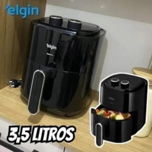 Fritadeira Elétrica Start Fry Elgin 3,5 Litros Preta