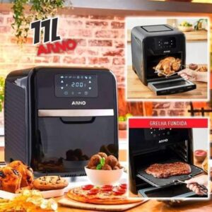 Airfrey Oven e Grill Arno Expert 9 em 1 Digital 11L Preta UFE9