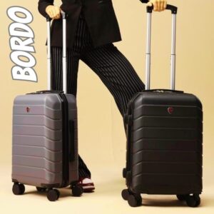 Mala de Viagem Bordo Cabine para 10Kg em fibra ABS Holysun! Turquia Cinza